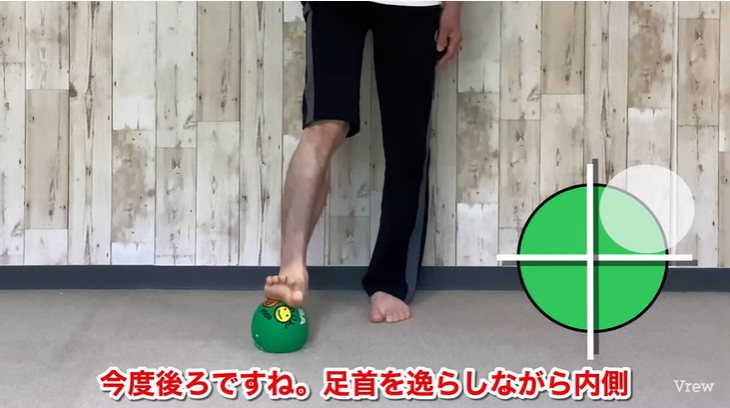 【有料級】足首の硬さを改善する、ボールストレッチ