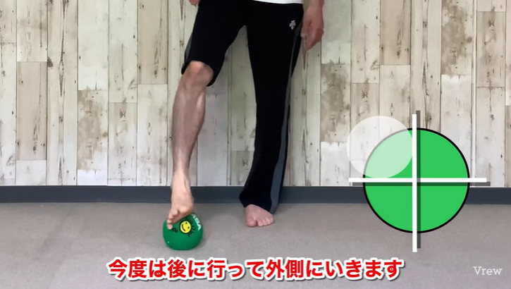 【有料級】足首の硬さを改善する、ボールストレッチ